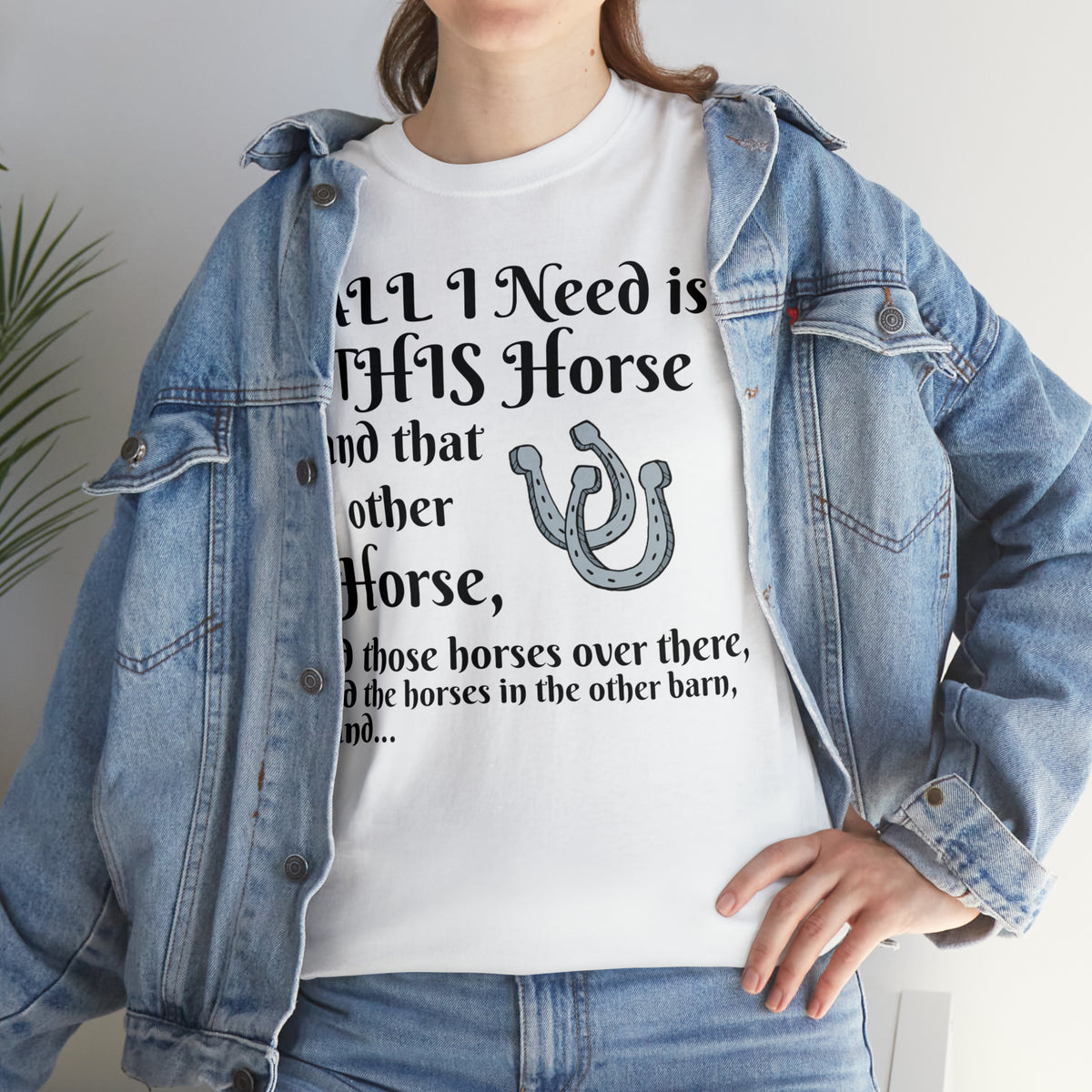 All the horses shirt Unisex Heavy Cotton Tee