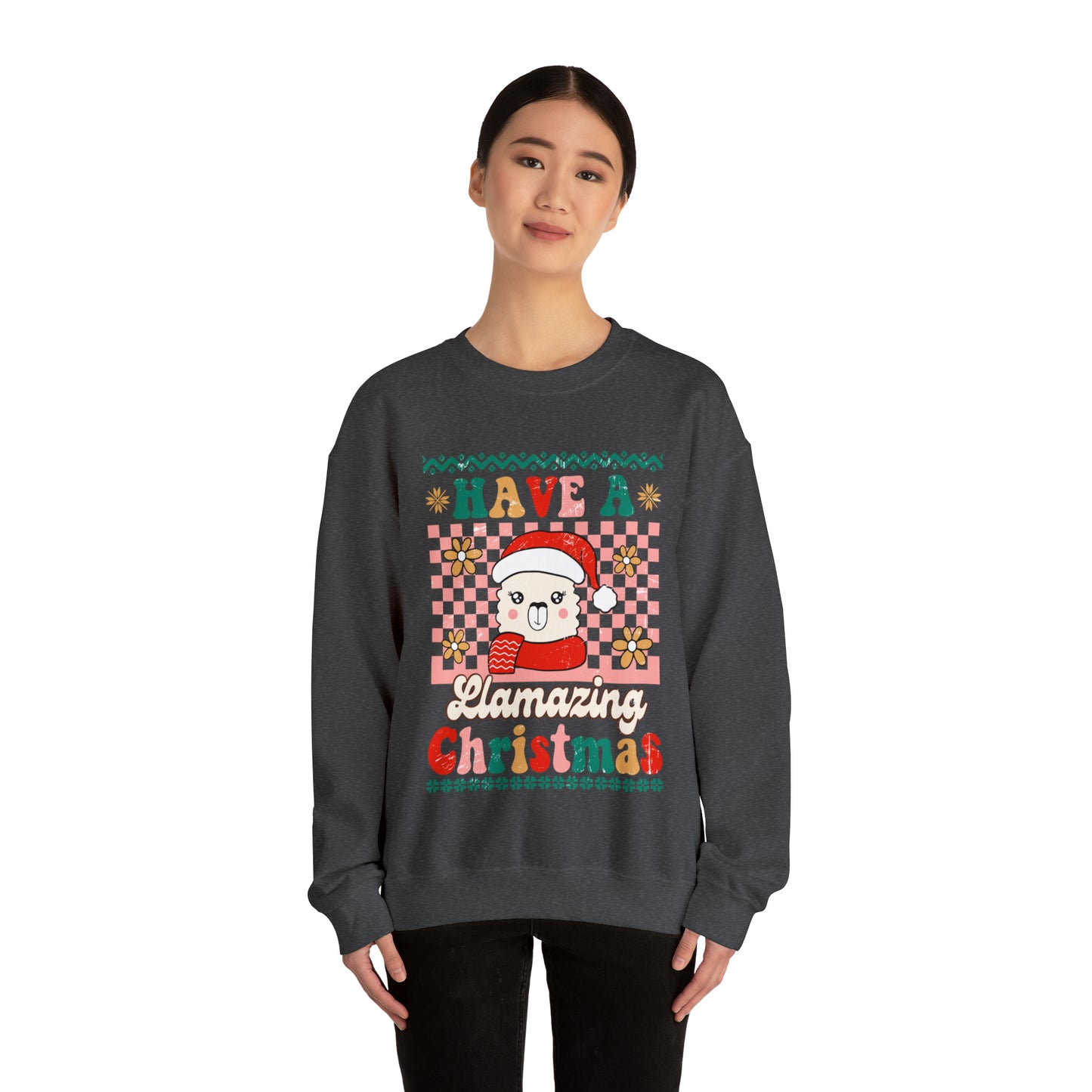 Have a Llamazing Christmas Ugly Sweater Sweatshirt