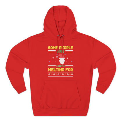 Some People Are Worth Melting For Christmas Ugly Sweater Pullover Hoodie