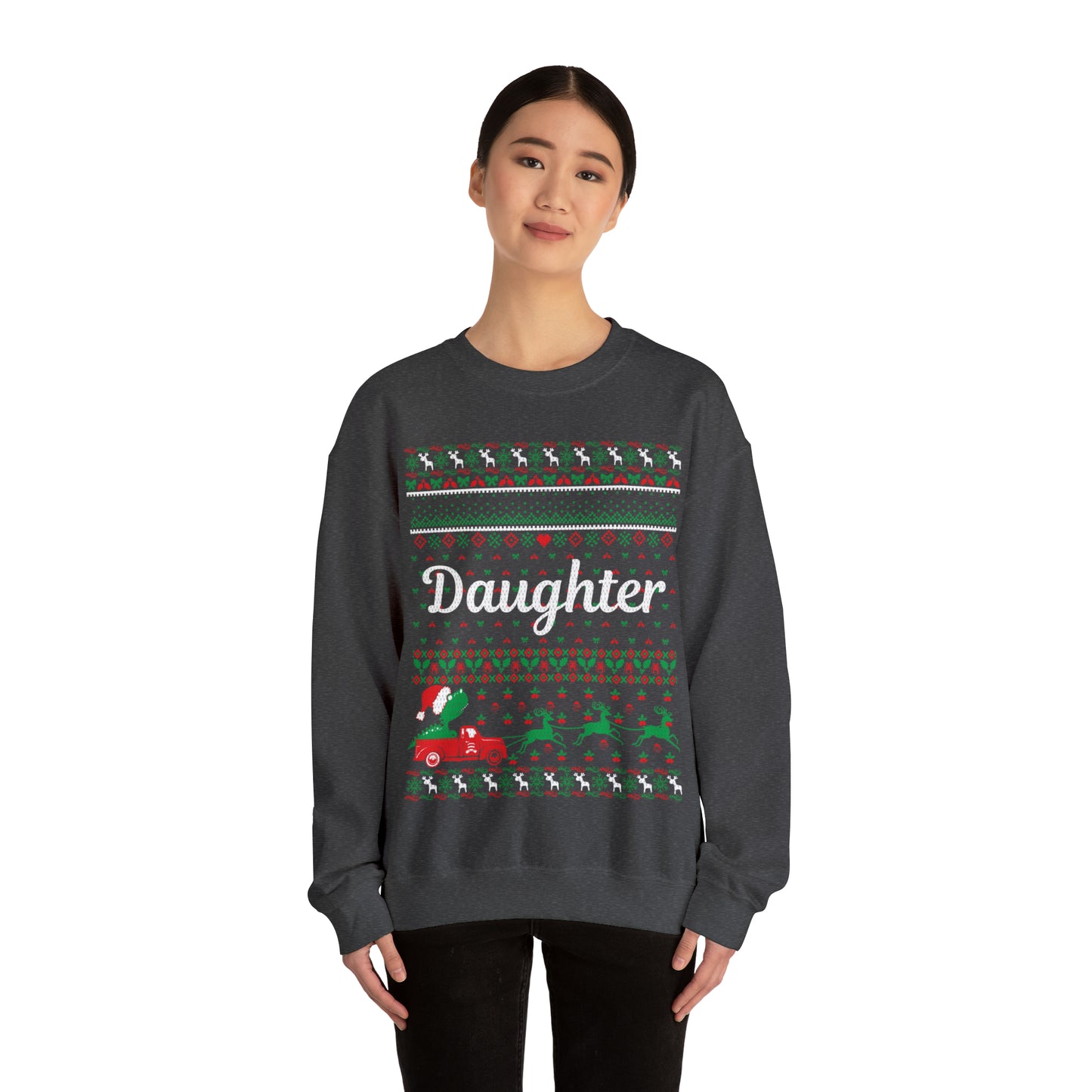 Daughter Christmas Ugly Sweater Sweatshirt