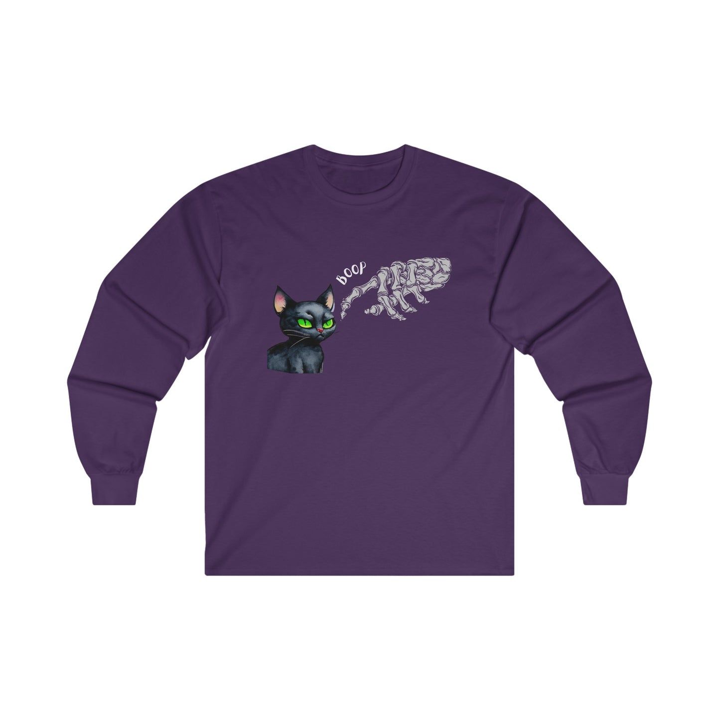 Boop The Cat Design 1 Halloween Long Sleeve T-shirt