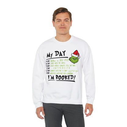 Grinch My Day Christmas Sweatshirt