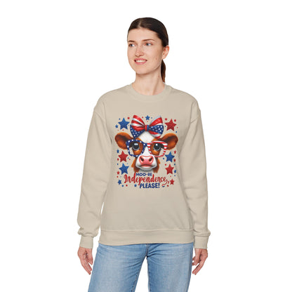 Moo-re Independence Please Sweatshirt