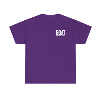 GOAT God Over All Things Short Sleeve Tshirt