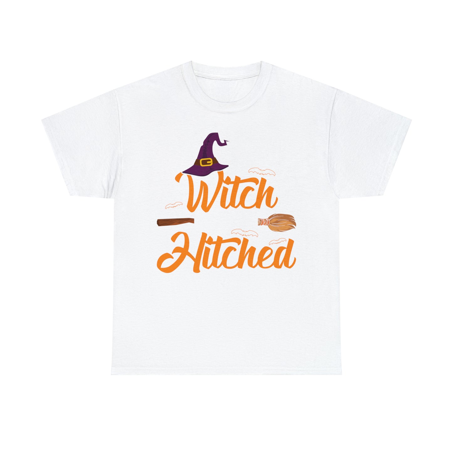 This Witch Is Getting Hitched Wedding Halloween Short Sleeve Tee