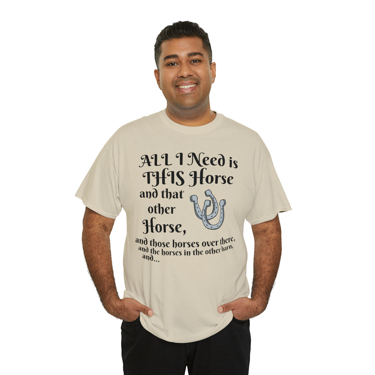 All the horses shirt Unisex Heavy Cotton Tee