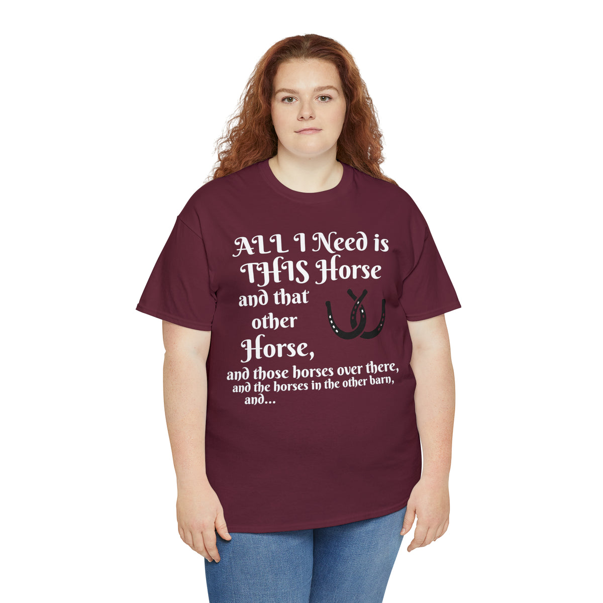 All the horses shirt Unisex Heavy Cotton Tee