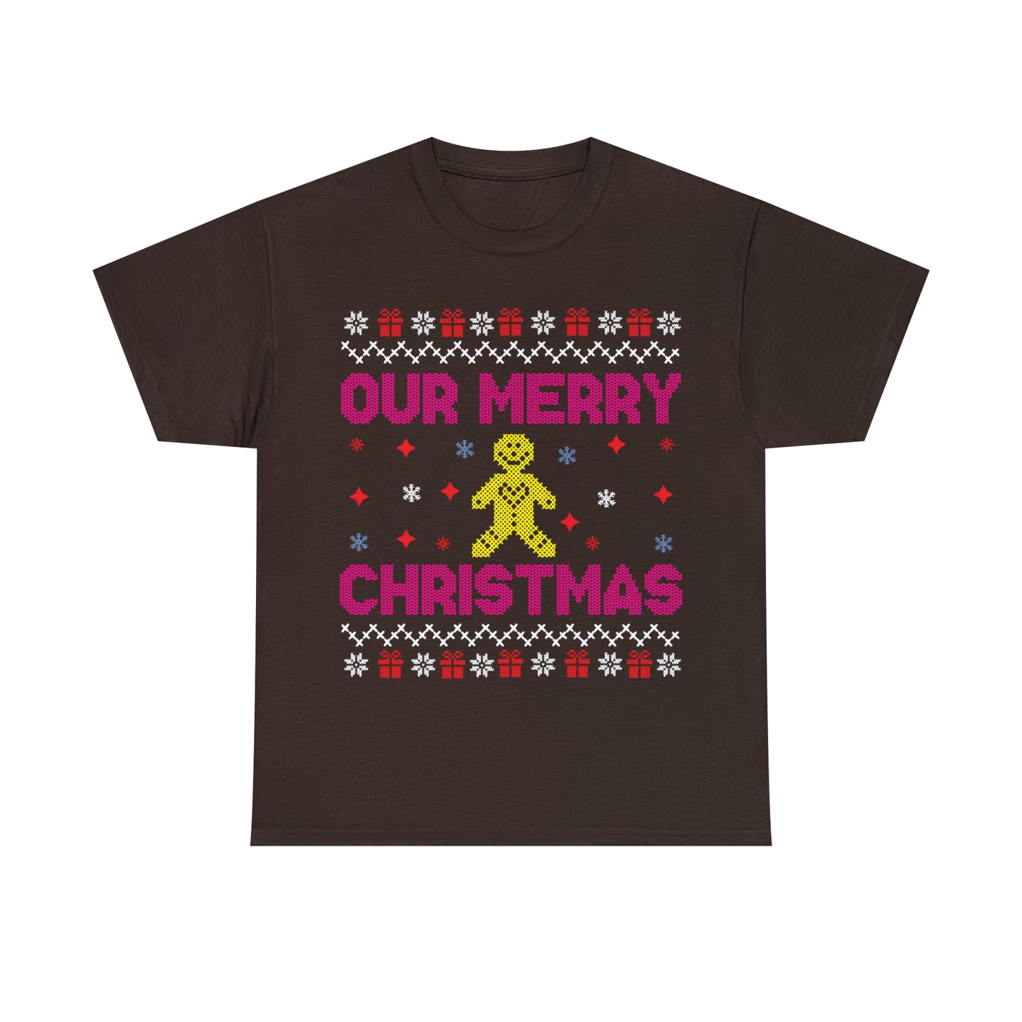 Our Merry Christmas Ugly Sweater Short Sleeve Tee