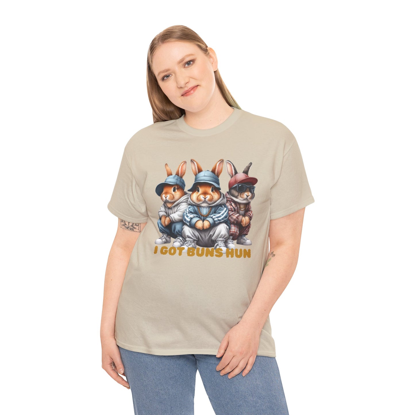 I Got Buns Hun Short Sleeve Tshirt