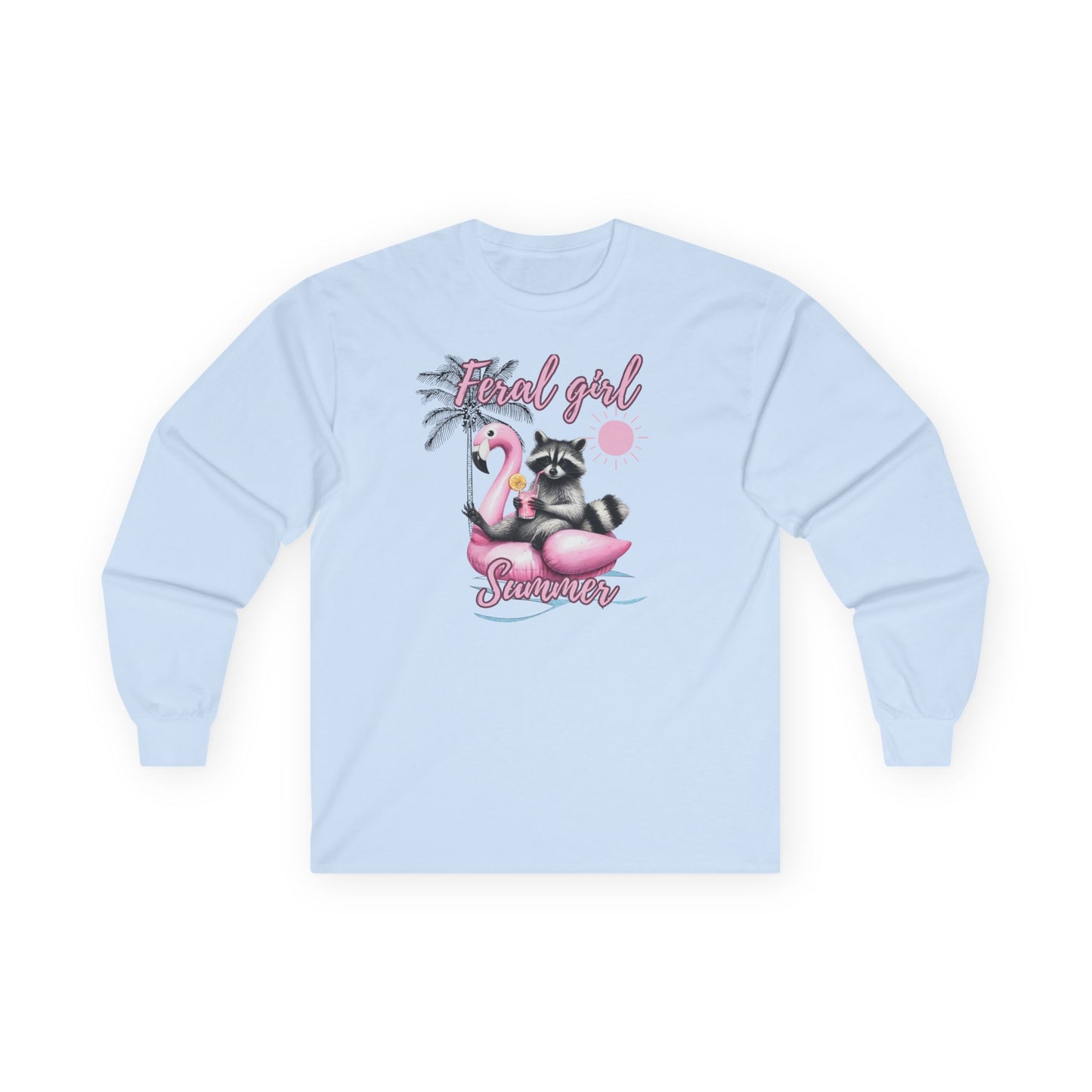 Feral Girl Summer Long Sleeve T-Shirt