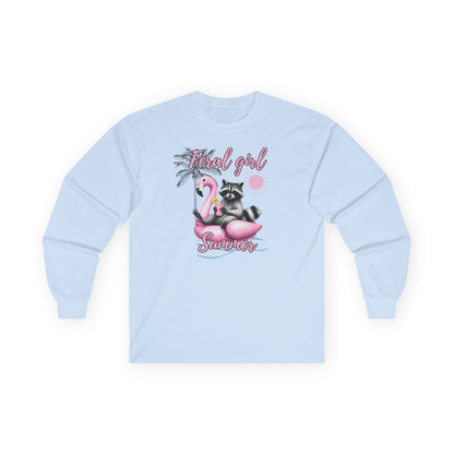 Feral Girl Summer Long Sleeve T-Shirt
