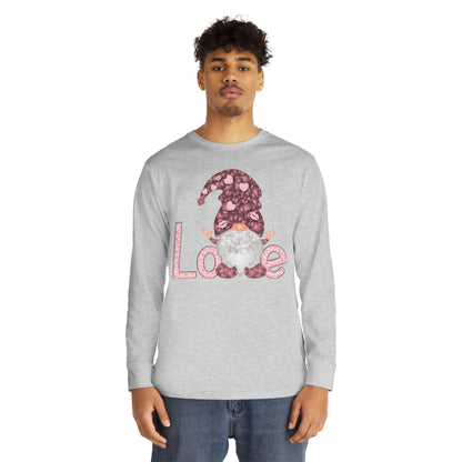 Love Gnome Valentine Long Sleeve T-shirt