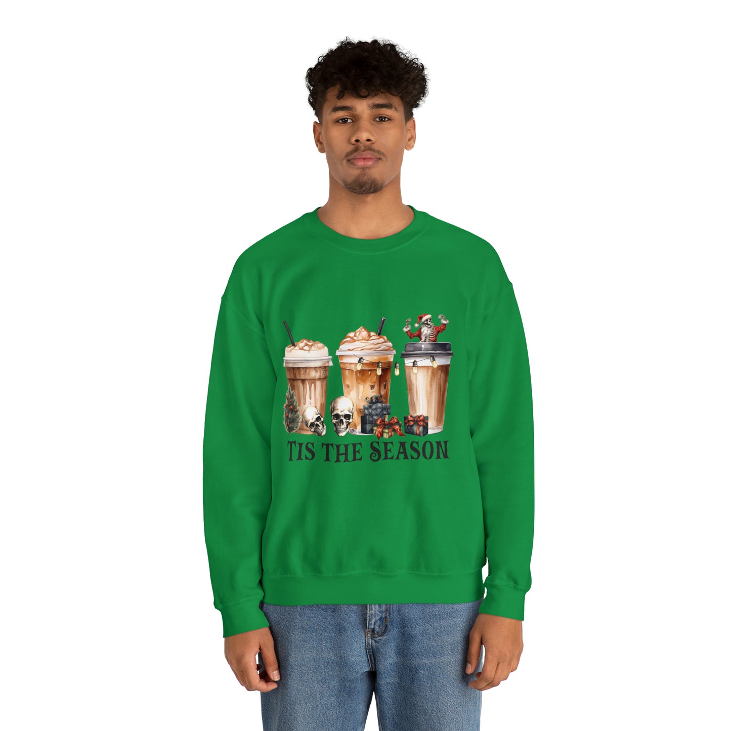 Skeleton Latte Christmas Sweatshirt