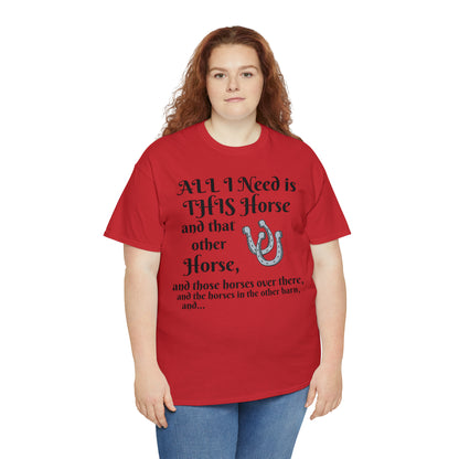 All the horses shirt Unisex Heavy Cotton Tee