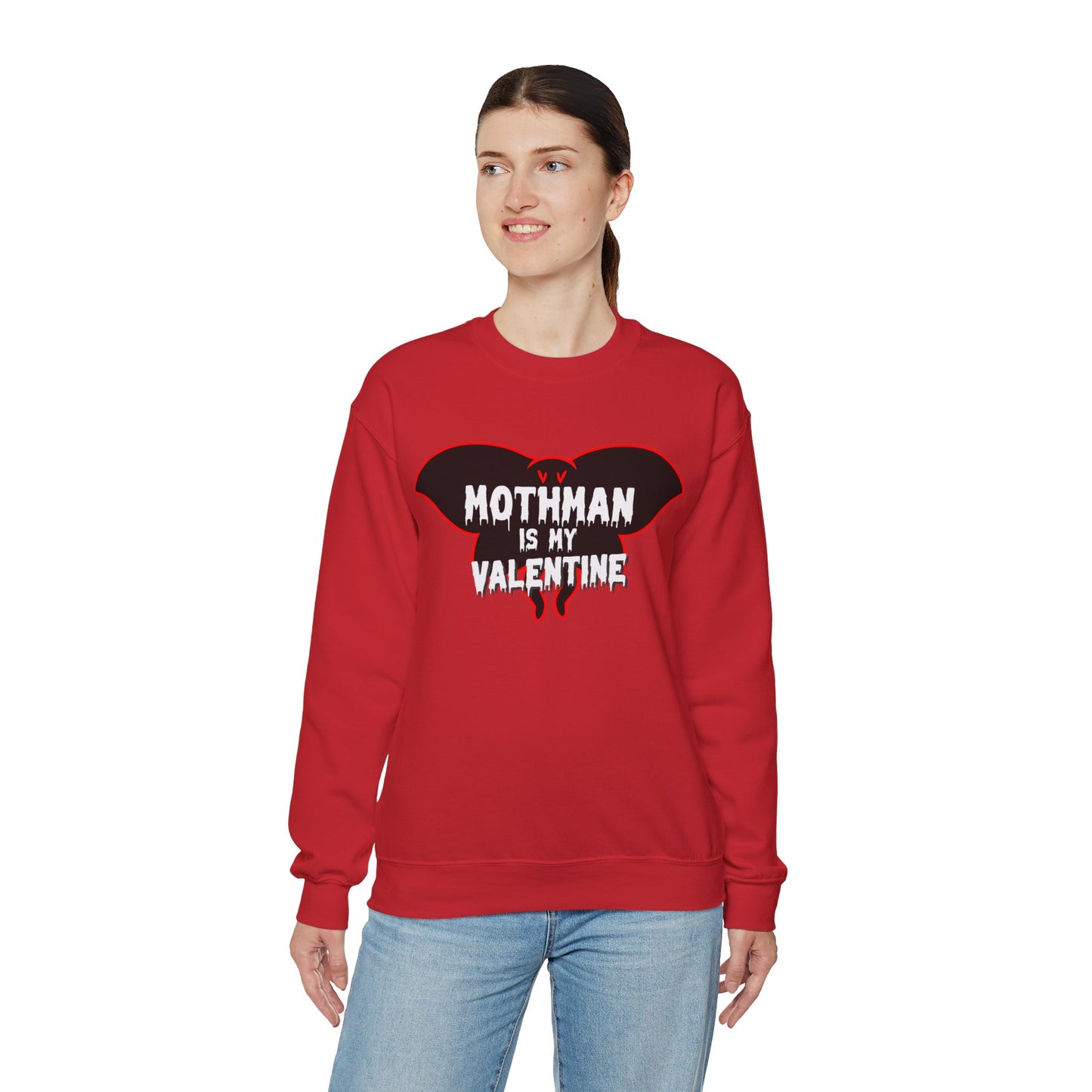 Mothman is My Valentine Sweatshirt