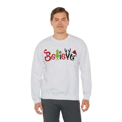 Believe Grinch Christmas Sweatshirt