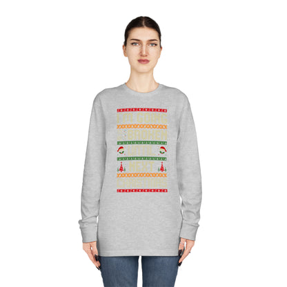 I'm Going Broke Until Next Christmas Ugly Sweater Long Sleeve Tee