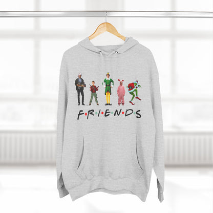 Friends Characters Christmas Pullover Hoodie