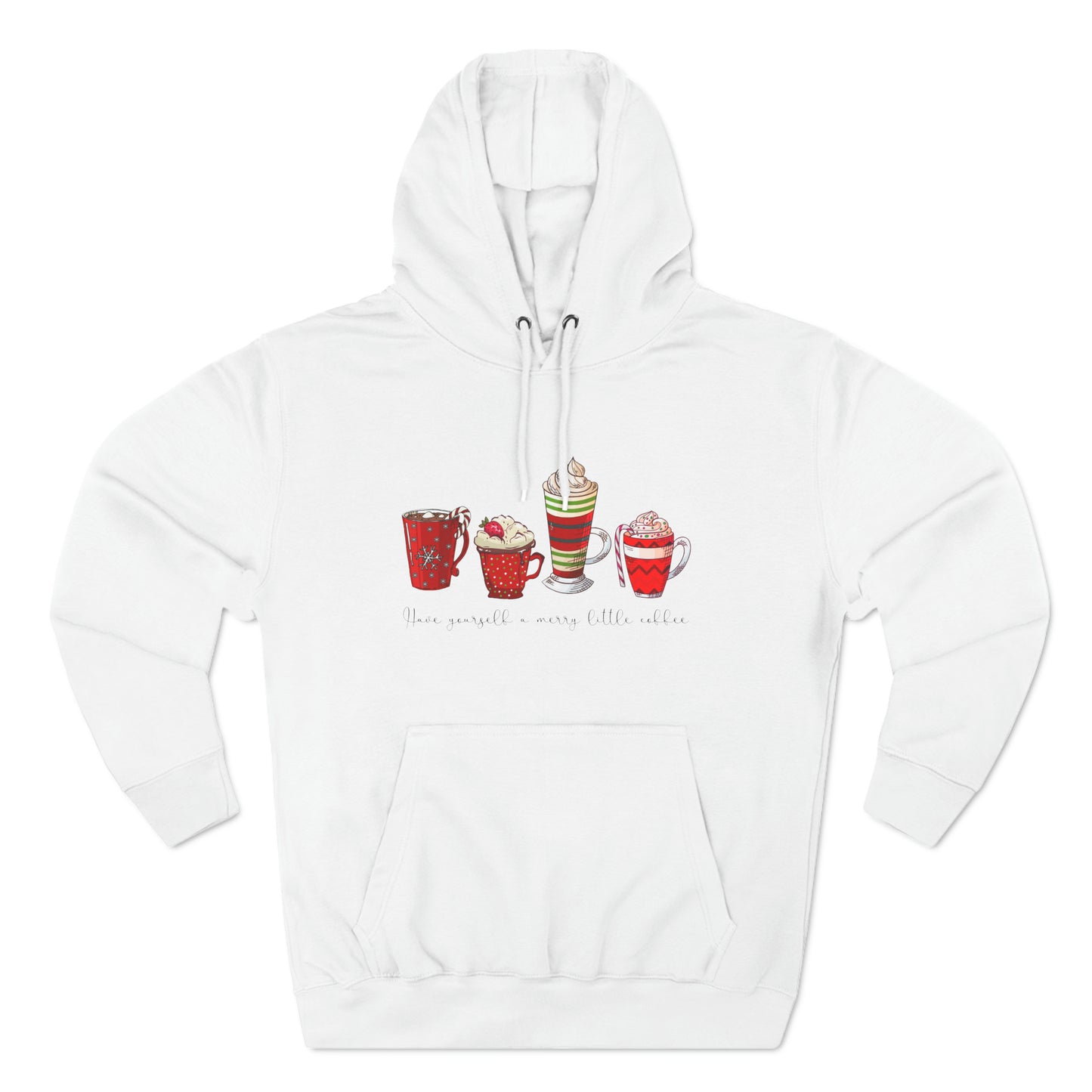 Have Yourself A Merry Little Coffee Christmas Pullover Hoodie