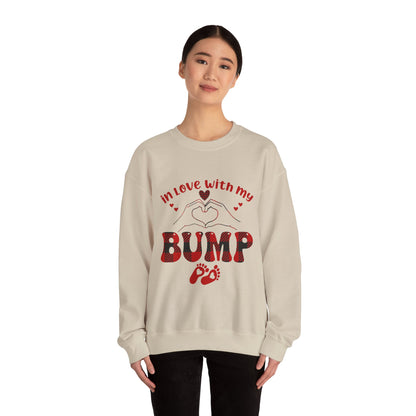 In Love With My Bump Valentine Sweatshirt