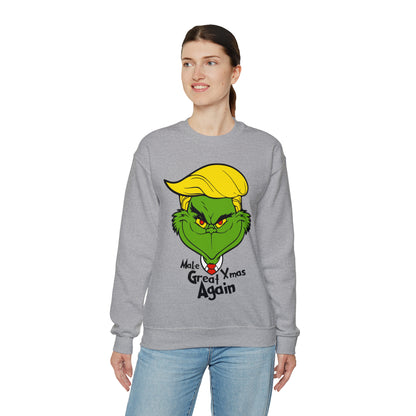 Make Xmas Great Again Grinch Christmas Sweatshirt