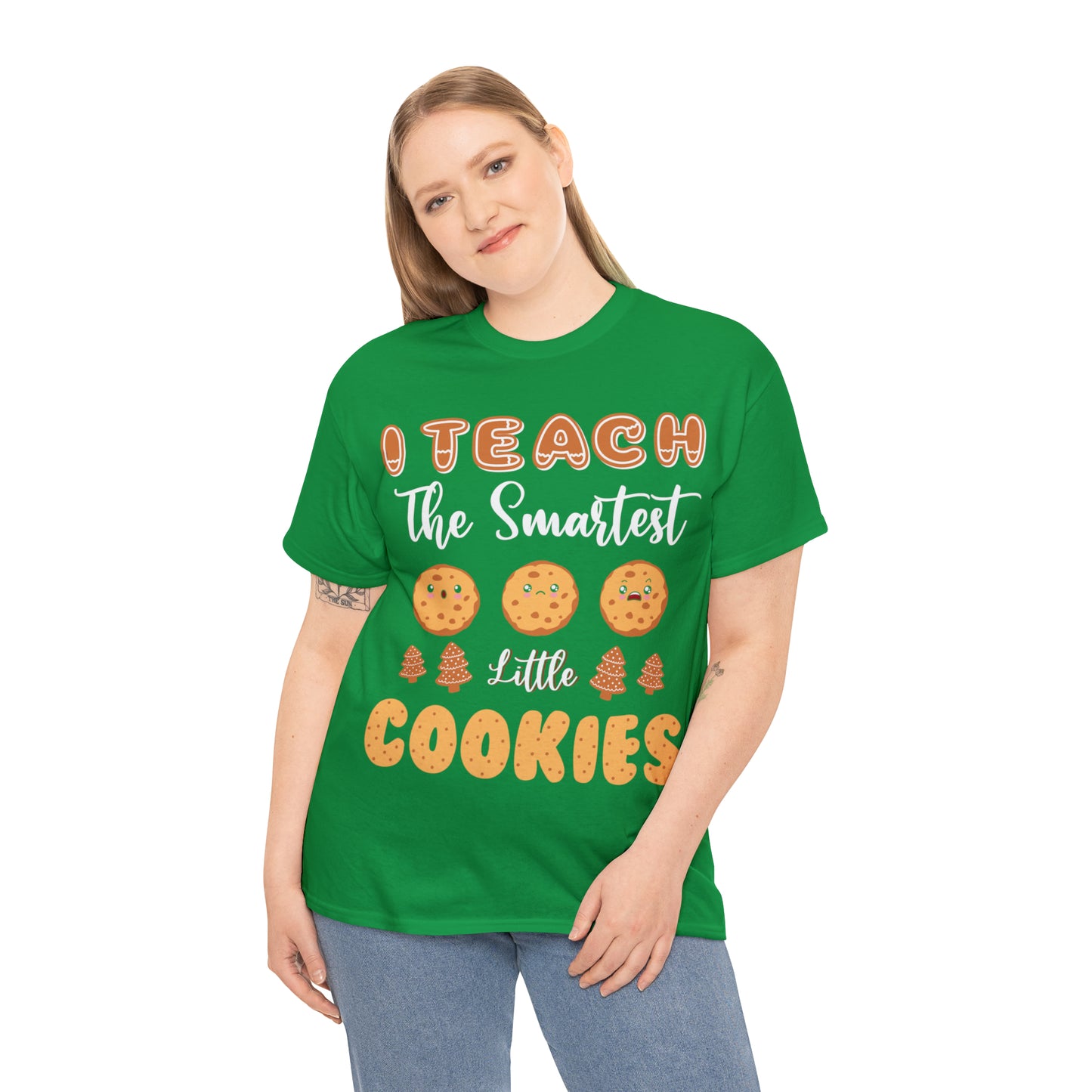 I Teach The Smartest Little Cookies Christmas Short Sleeve Tee