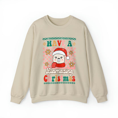 Have a Llamazing Christmas Ugly Sweater Sweatshirt