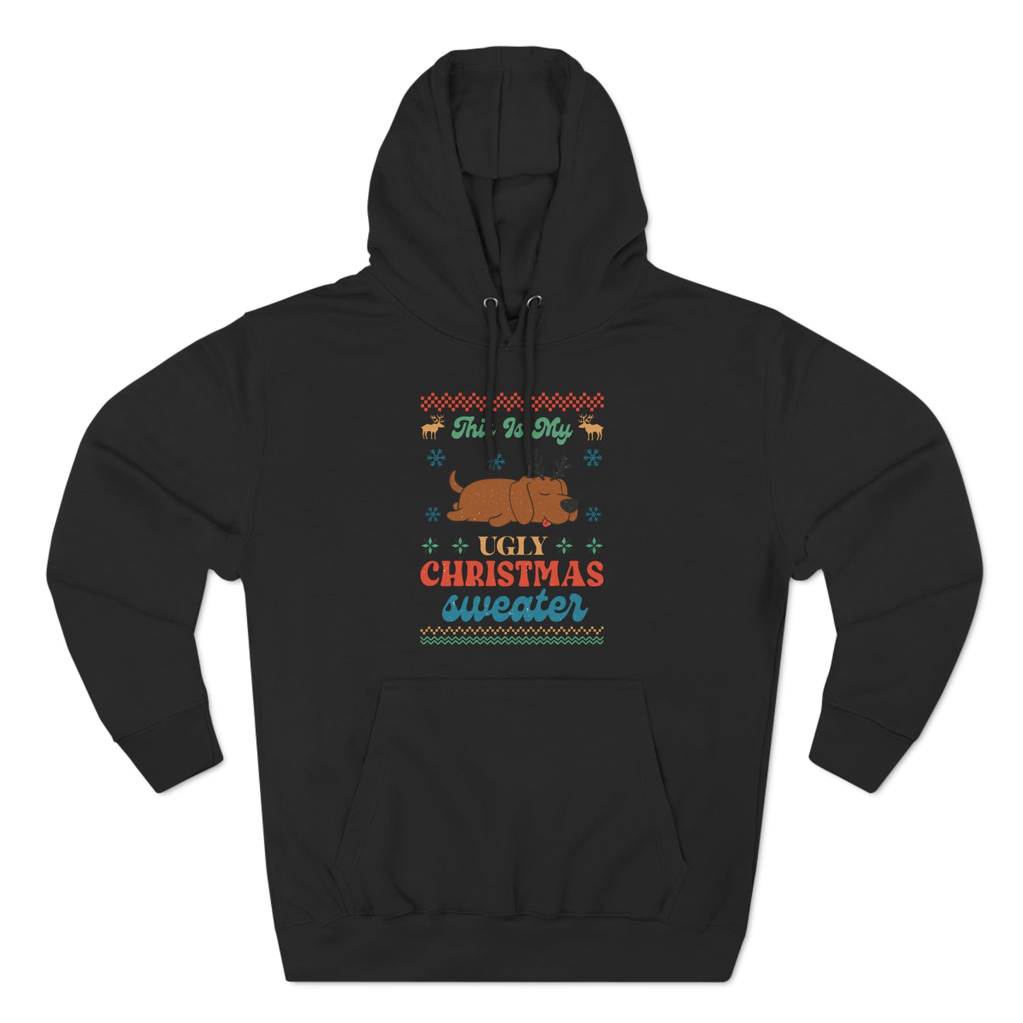 Labrador This is My Ugly Christmas Sweater Pullover Hoodie