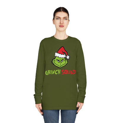 Grinch Squad Christmas Long Sleeve T-Shirt