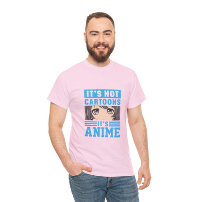 It's Not Cartoons It's Anime Short Sleeve Tee