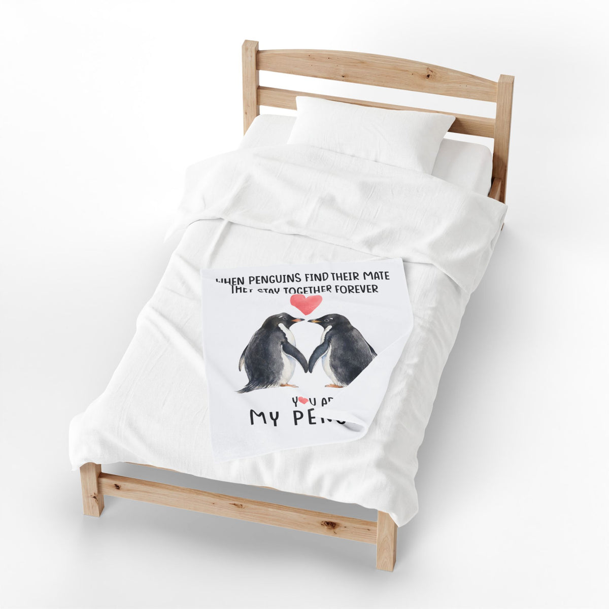 Penguin Couple Blanket
