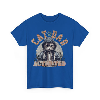 Cat Dad Activated Short Sleeve Tee