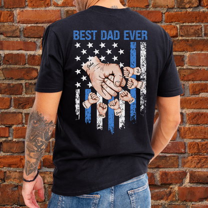 Custom Flag Fist Bump T-Shirt