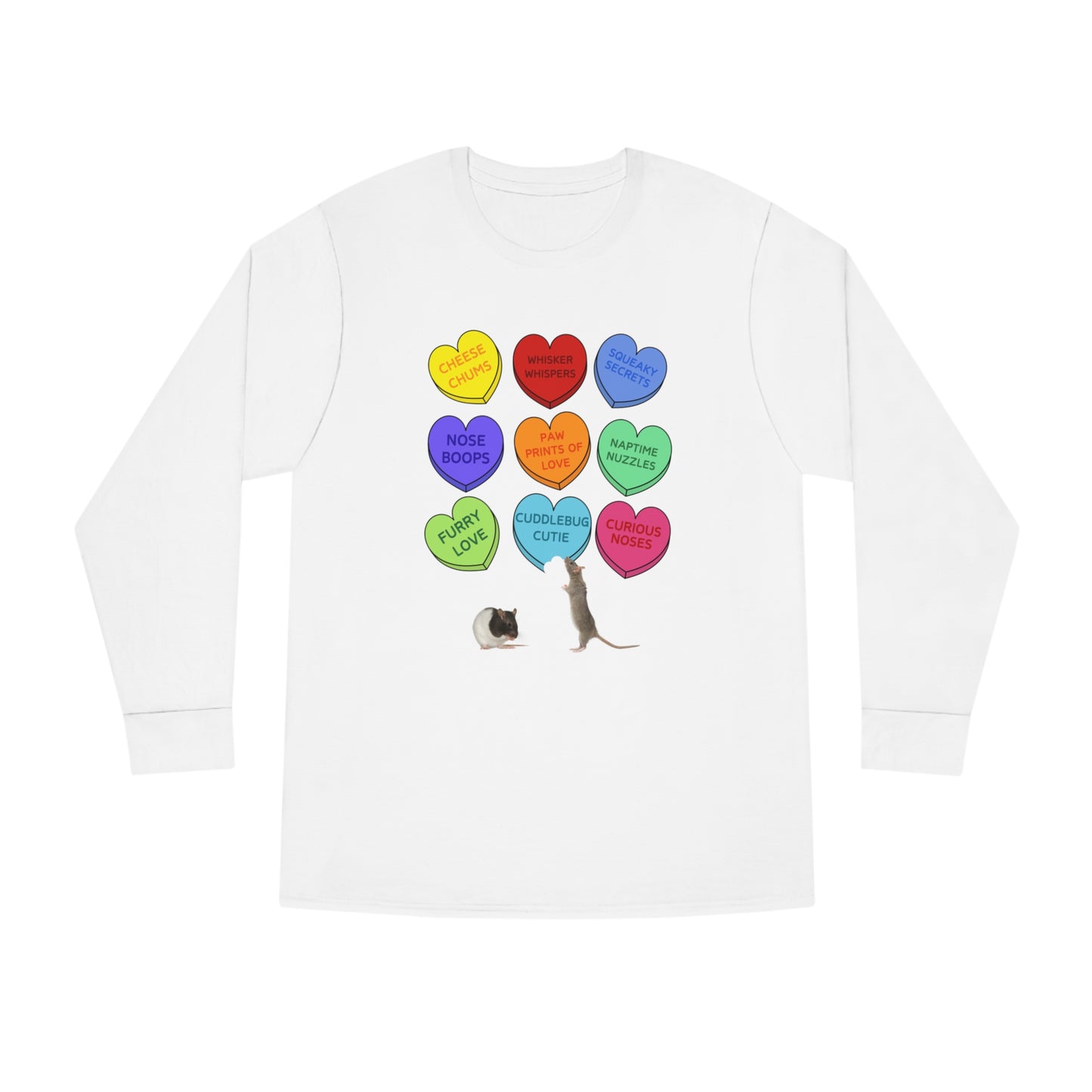 Rat Sweethearts Valentine Long Sleeve T-shirt