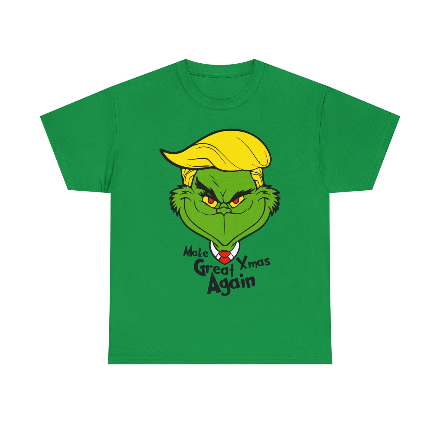 Make Xmas Great Again Grinch Christmas Short Sleeve Tee