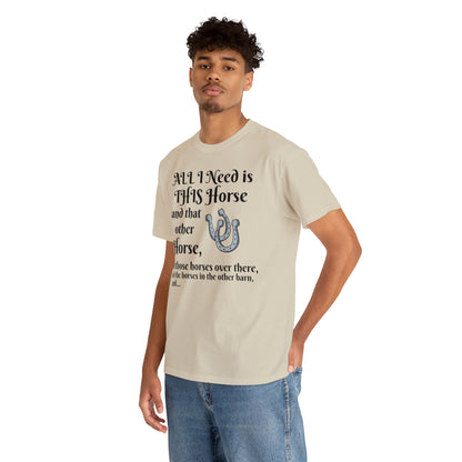 All the horses shirt Unisex Heavy Cotton Tee