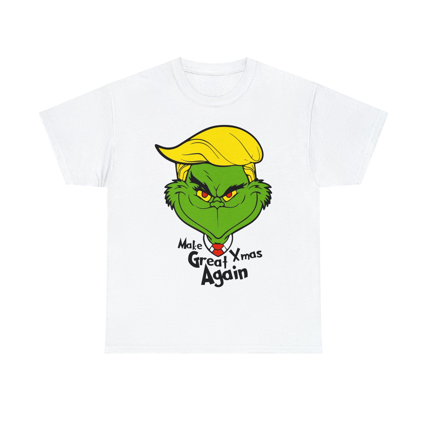 Make Xmas Great Again Grinch Christmas Short Sleeve Tee