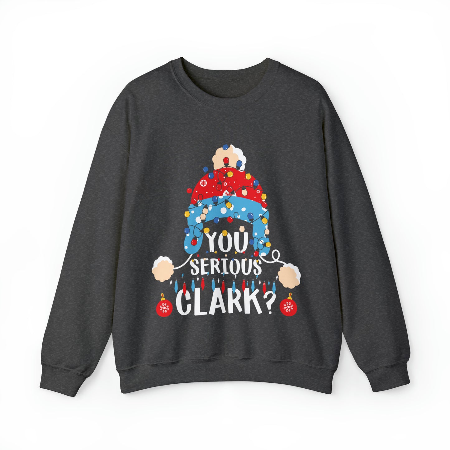 You Serious Clark? with Christmas Lights Sweatshirt