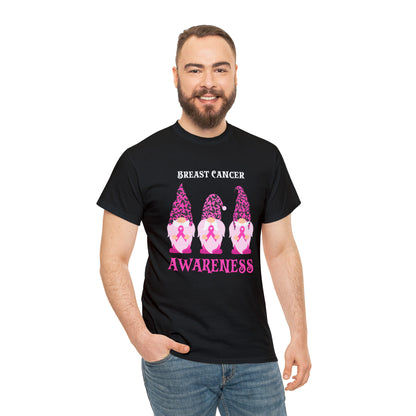 Breast Cancer Awareness Gnomes Short Sleeve Tee