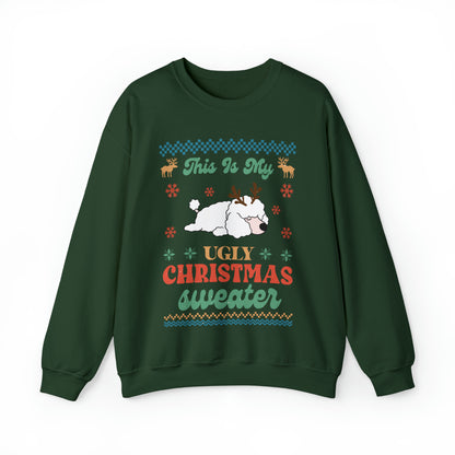 Miniature Poodle This is My Ugly Christmas Sweater Sweatshirt