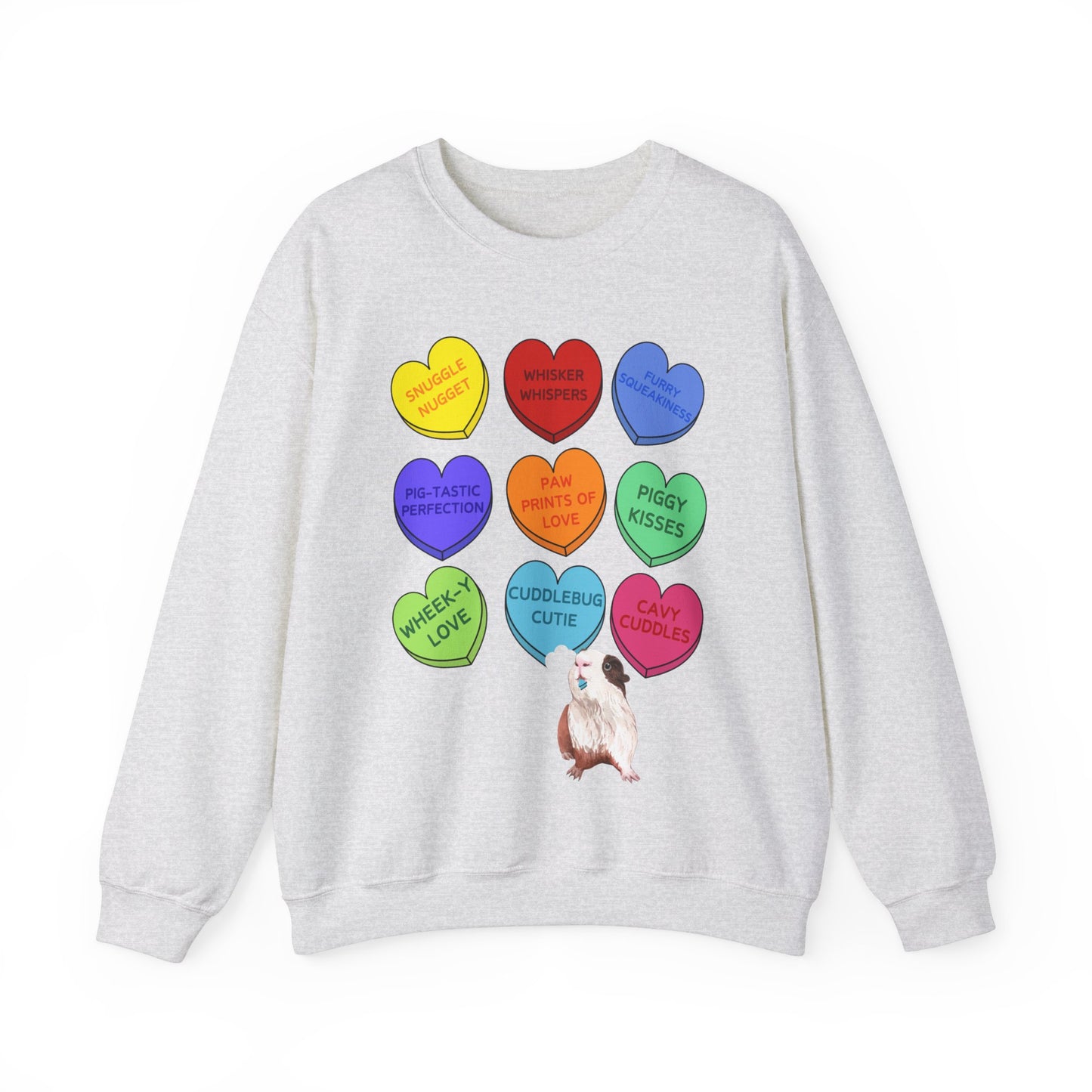 Guinea Pig Sweethearts Valentine Sweatshirt