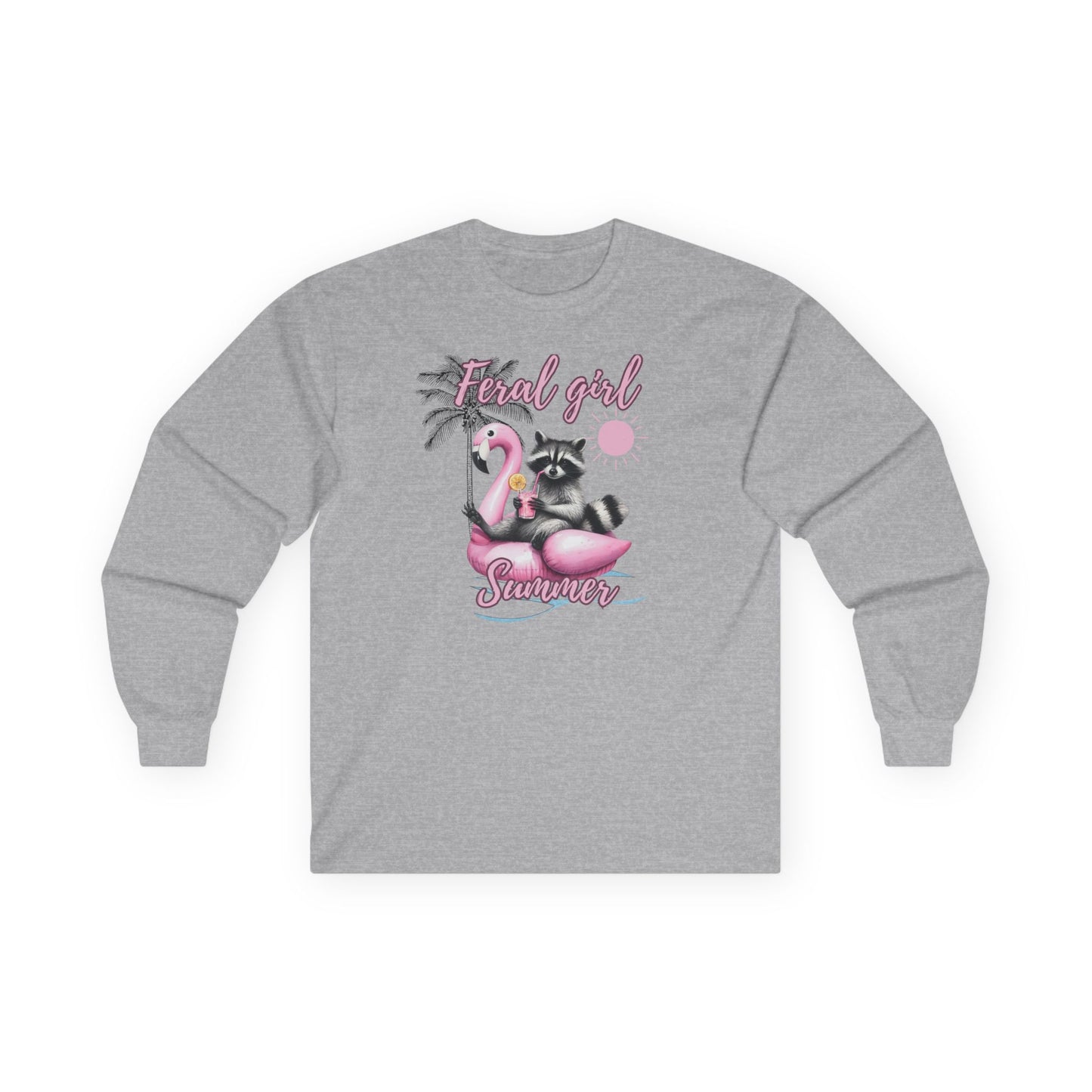 Feral Girl Summer Long Sleeve T-Shirt