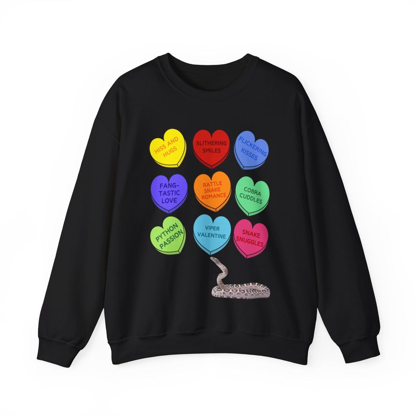 Snake Sweethearts Valentine Sweatshirt