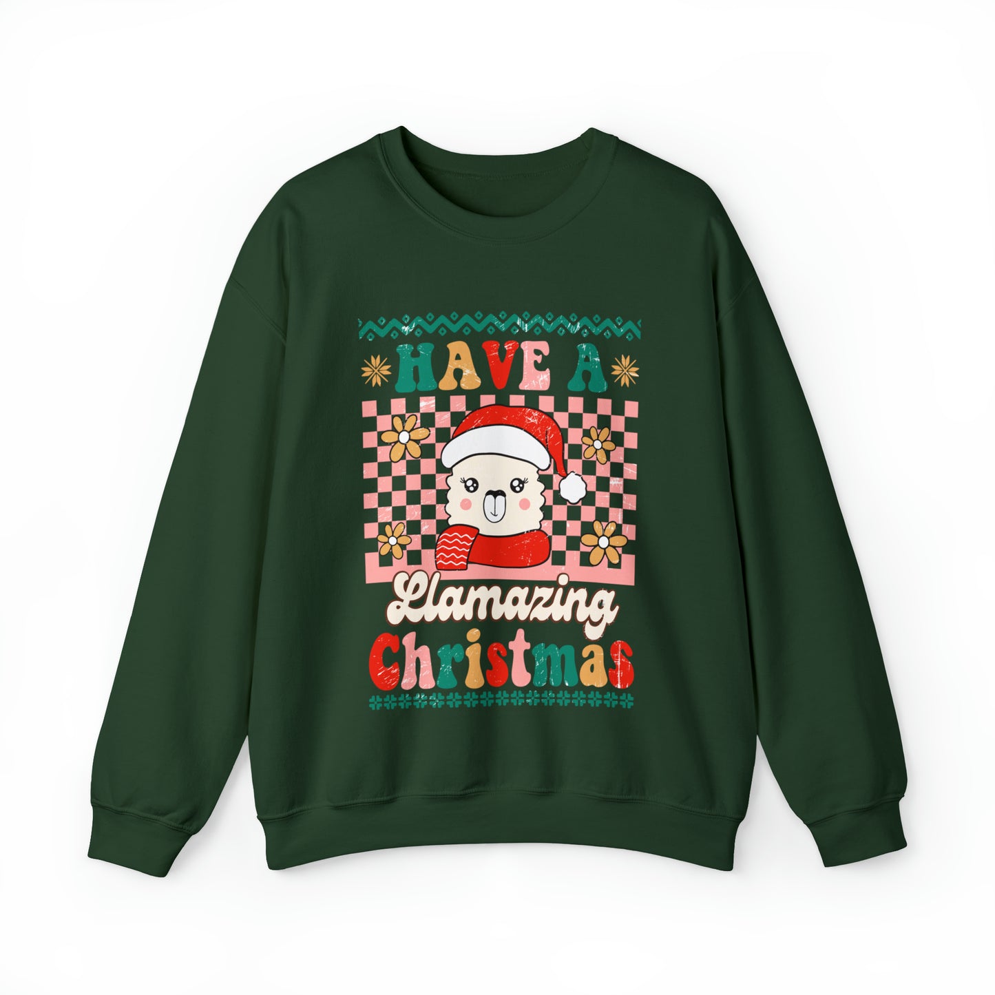 Have a Llamazing Christmas Ugly Sweater Sweatshirt