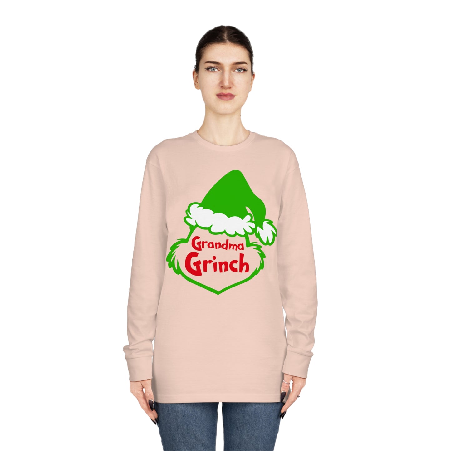 Grandma Grinch Christmas Long Sleeve T-Shirt