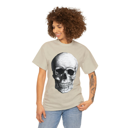 Large Skull Halloween Short Sleeve Tee