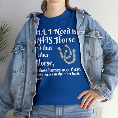 All the horses shirt Unisex Heavy Cotton Tee