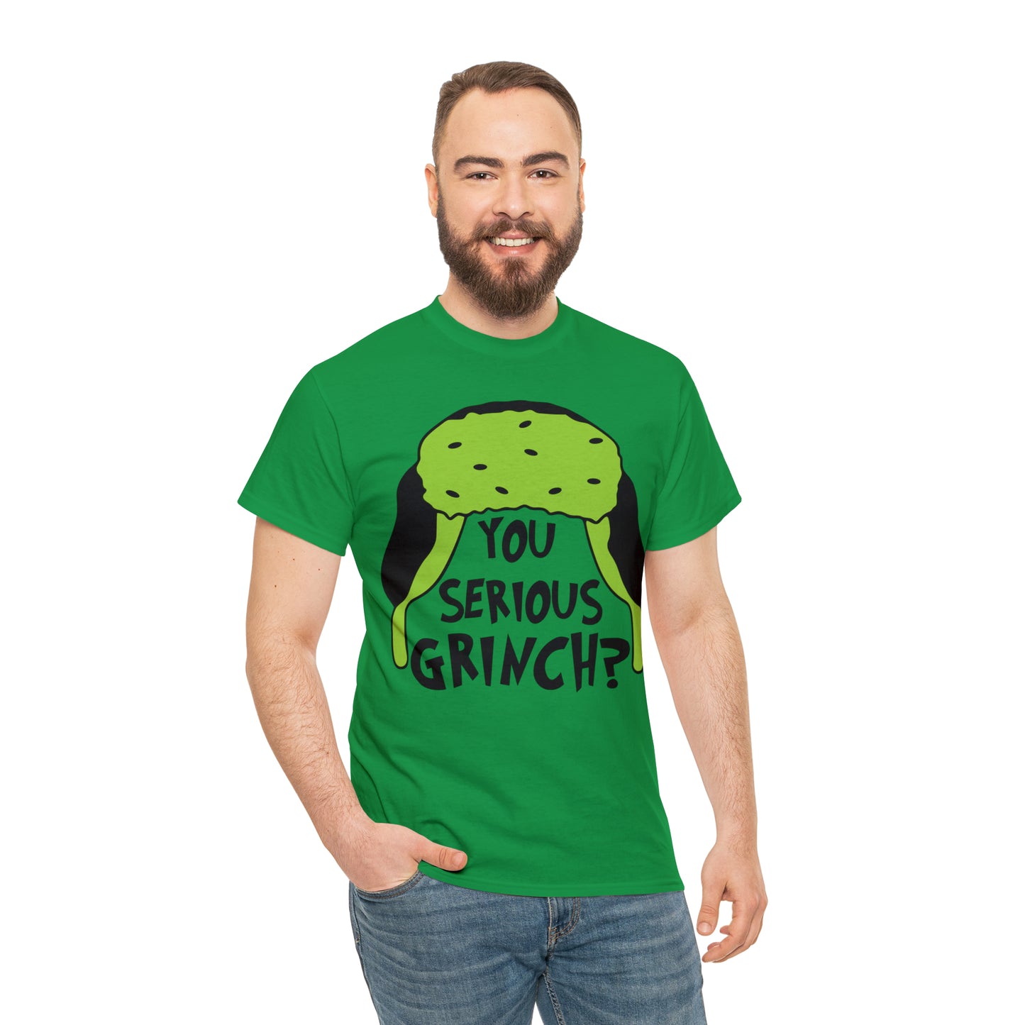 You Serious Grinch? Christmas Short Sleeve Tee