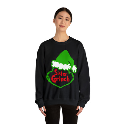 Sister Grinch Christmas Sweatshirt