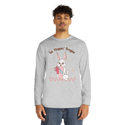 So Hoppin' Boujie Rabbit Easter Long Sleeve T-shirt